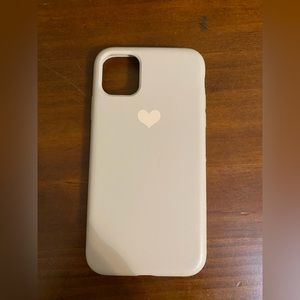 Silicone Tan Phone Case - IPhone XR/11